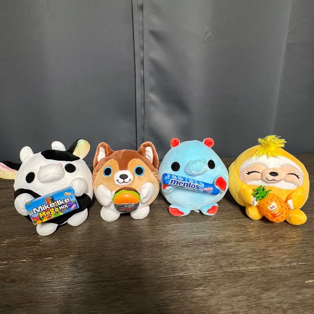 Zuru Snackles Plush Collectible Buindle Stuffed Animals Toys Kids 5 Inch